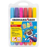 EBERHARD FABER Colori Filzstifte farbsortiert, 12 St. EBERHARD FABER Colori Filzstifte farbsortiert, 12 St. von EBERHARD FABER