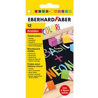 EBERHARD FABER Colori Kreide farbsortiert 12 St. von EBERHARD FABER