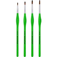 EBERHARD FABER Green Winner Pinsel-Set, 4-teilig von EBERHARD FABER