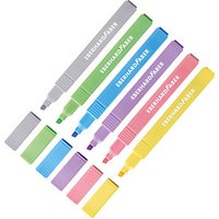 EBERHARD FABER Slim pastell Textmarker farbsortiert, 6 St. von EBERHARD FABER