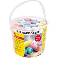 EBERHARD FABER Straßenmalkreide Glitzer farbsortiert 20 St. von EBERHARD FABER