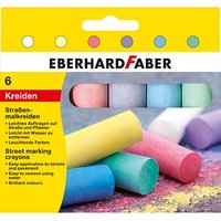 EBERHARD FABER Straßenmalkreide farbsortiert 6 St. von EBERHARD FABER