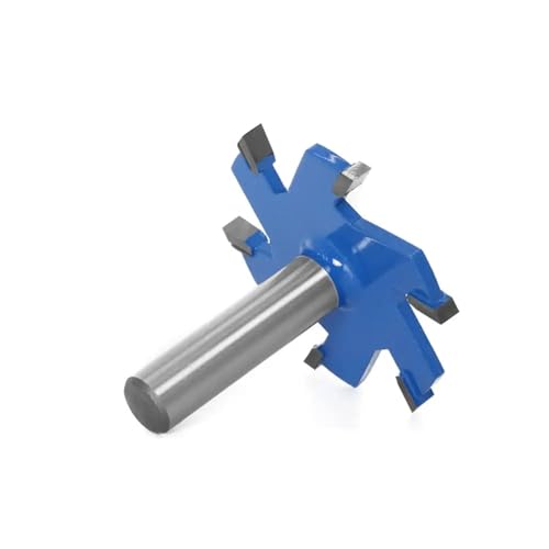 1 stück 1/2 "12mm schaft 6 Kante T Typ Stoßen Fräser Holzbearbeitungswerkzeug Router Bits for Holz Industrie Grade Fräser(12.7mm shank) von EBGAZSPD