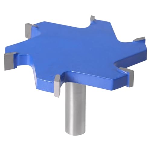 1 stück 1/2 "Schaft 12mm schaft 6 Kante T Typ Stoßen Fräser Holzbearbeitung Werkzeug Router Bits for Holz Industrie Grade Fräser(12shankX65mmX8mm) von EBGAZSPD
