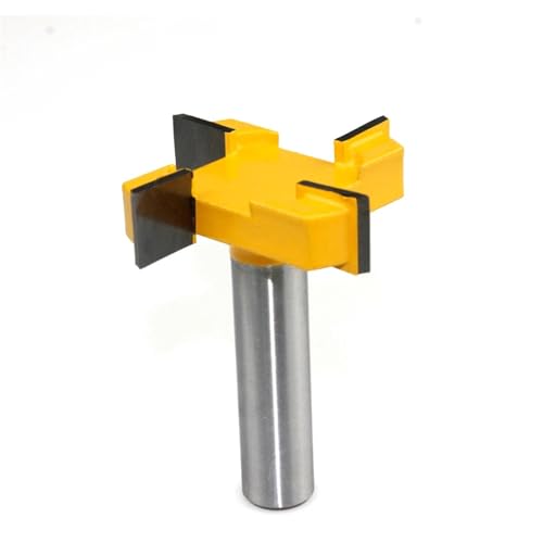 1 stück 4 Rand T Typ Stoßen Fräser Holzbearbeitungswerkzeug Router Bits for Holz Industriequalität Fräser Stoßen(8X51X12.7mm) von EBGAZSPD
