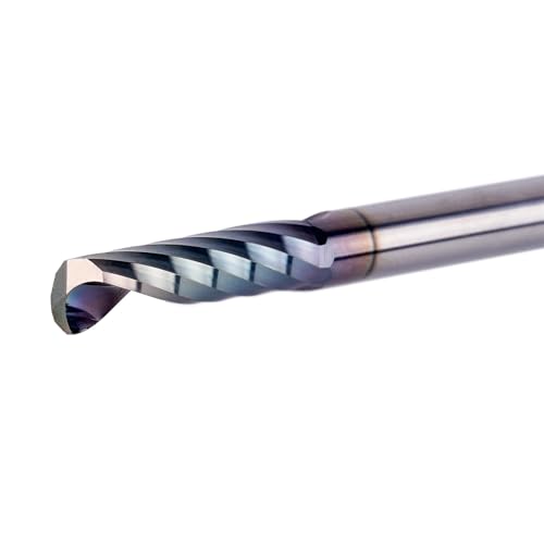 1 stück Einzigen Flöte Ende Mühle Spirale Router Bit 1/4 zoll Schaft Holz Aluminium Acryl Cutter(SP1F-D1-4-TAC) von EBGAZSPD