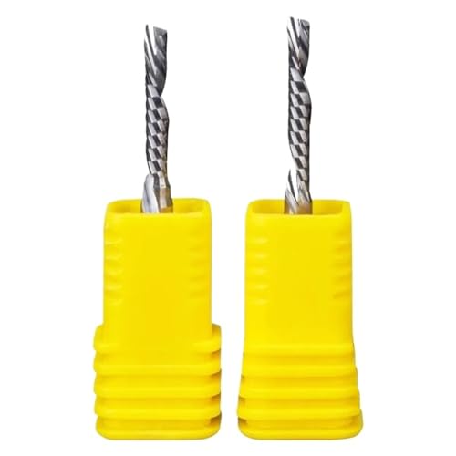 10 stücke Router Bit Einzigen Flöte Spirale Fräser Holz 3D Gravur bit Links Spirale Schaftfräser Holzbearbeitung Werkzeuge(T0H07063112) von EBGAZSPD