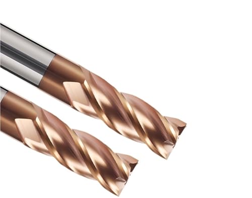 2F 4F Hartmetall-Schaftfräser 1,1 mm - 25 mm Cutter-Werkzeug 4 Flöte Metall Stahl Holz Cutter ISO(3x3DX50,2F) von EBGAZSPD