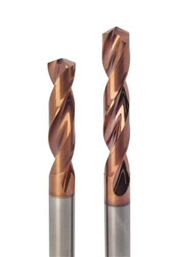 3D 5D Vollhartmetall-Spiralbohrer, Metallbohrer, Bohrloch for Eisen, Stahl, Aluminium, beschichtet, allgemeine Zwecke(12.5mm,3D) von EBGAZSPD
