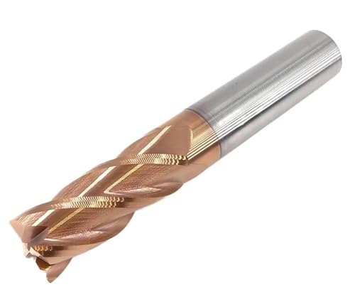 55 Wolframstahl-Fräser, Vierblatt-Beschichtungs-Schaftfräser, Flachboden-Fräser(11x30x12x75) von EBGAZSPD