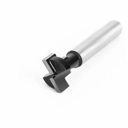 6mm 1/4 Schaft Schwarz Keyhole Bit T-Slot Cutter Router Bit Holzbearbeitung Fräser for Holz Werkzeuge Planfräser Schaftfräser C06(6.35mm shank,3pcs set) von EBGAZSPD