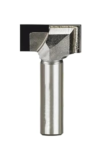 Diamant-Holzbearbeitungsschaftreinigungs-Bodenfräser for Holz T-Nut-Typ Schaftfräser Bohrgravierfräser(12.7x25x15) von EBGAZSPD