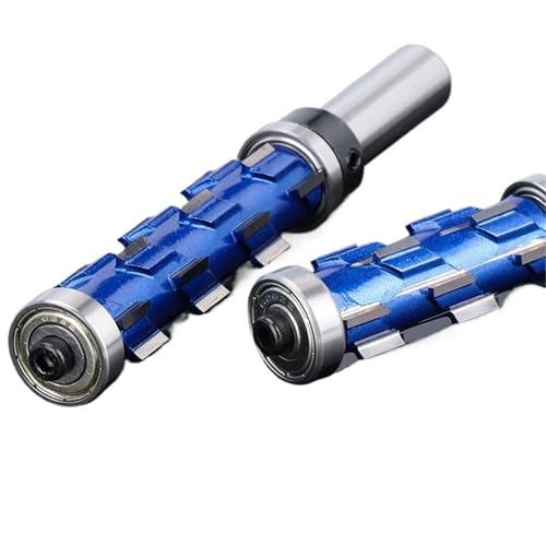 Fräser 12,7 mm Schaft Flush Trim End Mill Vollhartmetall Spirale Doppellager Router Bit for Holz(65mm) von EBGAZSPD