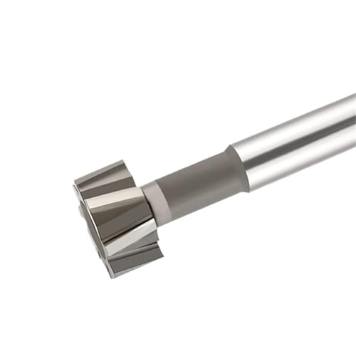 HSS T-Nut-Schaftfräser 10 12 16 20 30 32 mm Fräser for Metallfräsen T-Nut-Fräser(D18xH3) von EBGAZSPD