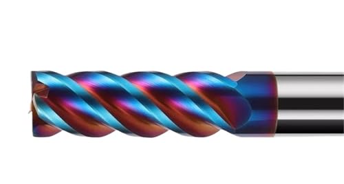 Hartmetall-Schaftfräser 1 2 3 4 5 6 8 10 12 14 16 18 20 mm 4 Flöten Fräser Schneiden von Eisenbearbeitungs-Schaftfräsern(4.0x16x4x75) von EBGAZSPD