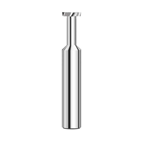 Hartmetall-T-Nutfräser-Werkzeuge for die Bearbeitung von Metall, Aluminium, Stahl, Wolframstahl, T-Nut-Schaftfräser 3 4 5 6 7 8 9 10 mm(H4.0,Coating,D3x50L) von EBGAZSPD