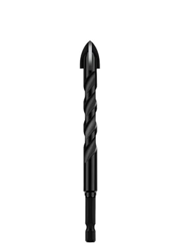 Kreuz-Sechskant-Bohrer-Set for Beton, Porzellan, Fliesen, Glas, Metall, professionelle Multifunktions-Bohrer-Set, Werkzeuge, Hartmetall-Bohrer(10pcs 8mm) von EBGAZSPD