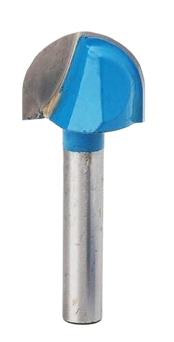 L8RC 8-teiliges Hochleistungs-Fräswerkzeug mit rundem Boden, blau, for Enthusiasten von EBGAZSPD