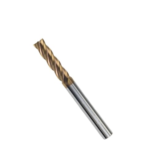 Schaftfräser aus Wolframstahl HRC60, 4 Nuten, 1 mm – 20 mm, Wolframschaft, Fräserwerkzeuge, Legierungsbeschichtung, Hartmetall for Drehmaschinen(4F D14xD14x150L) von EBGAZSPD