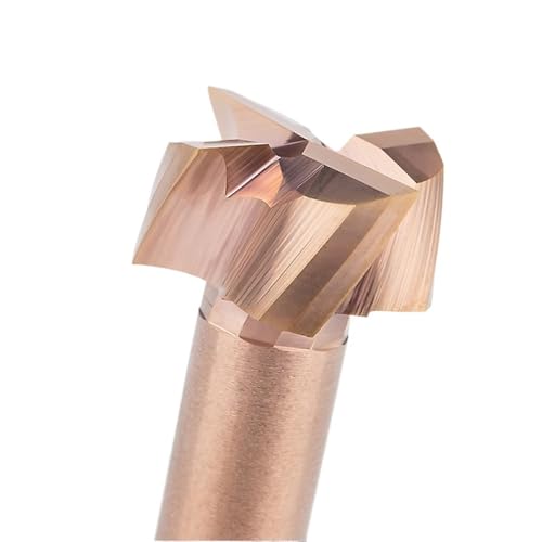 T-Nutfräser, beschichtetes Hartmetall, HRC55, Schaftfräser, legierter Wolframstahl, Schlitzfräser, Werkzeug for Stahl, Aluminium(Steel,D10xH1.5) von EBGAZSPD