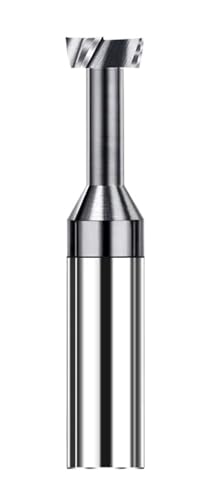 T-Nutfräser Wolframstahllegierungswerkzeuge Metallbearbeitung 2 mm 3 mm 4 mm 5 mm 6 mm 8 mm T-Typ-Schaftfräser(8X2.0XD8X50L) von EBGAZSPD