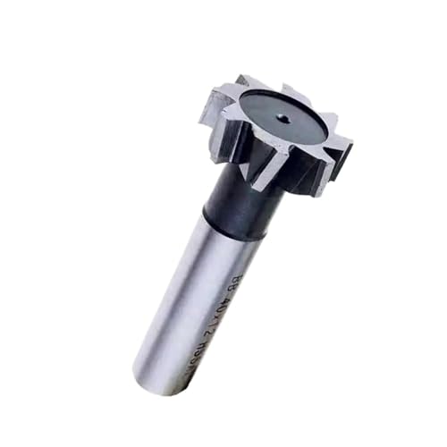 T-Nutfräser for Metall, HSS, Woodruff-Schlüsselsitz, Fräser, Dicke 1–12 mm, Durchmesser 8–50 mm(14Dx3Hx6dx60L) von EBGAZSPD