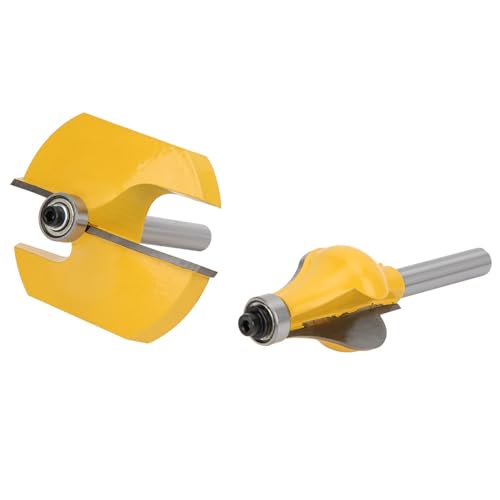 2pcs 8mm Shank Armlehne Handlauf -Router -Bit mit Lagern für Holzbearbeitung und Ting 2pcs 8mm Shank Armlehne Handlauf -Router -Bit mit Lagern für Holzbearbeitung und Ting von EBTOOLS