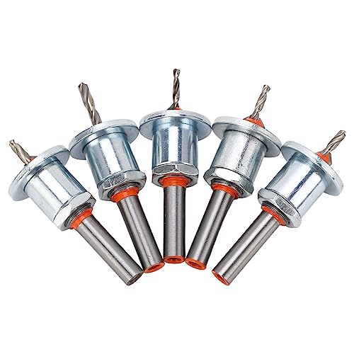 5-teilige Konische Countersink-Bohrer-Bit für Holzbearbeitungsprojekte von EBTOOLS