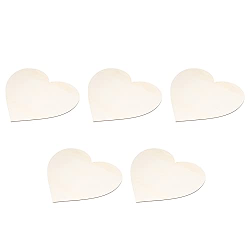 5pcs Herzförmige Hölzerne ES für DIY -FT -Dekoration - für - und Familienurlaubsprojekte. 5pcs Herzförmige Hölzerne ES für DIY -FT -Dekoration - für - und Familienurlaubsprojekte. von EBTOOLS