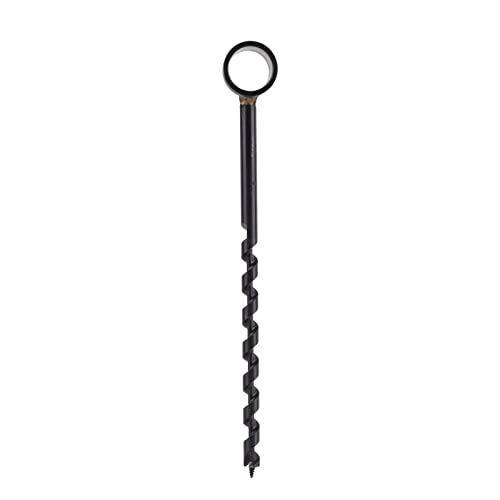 Black Manual Auger Drill - Tragbares Hochschaltwerkzeug für Holzbearbeitung und Überleben Im Freien - Leichtes Design für die Einfache Verwendung (10-230 mm) von EBTOOLS