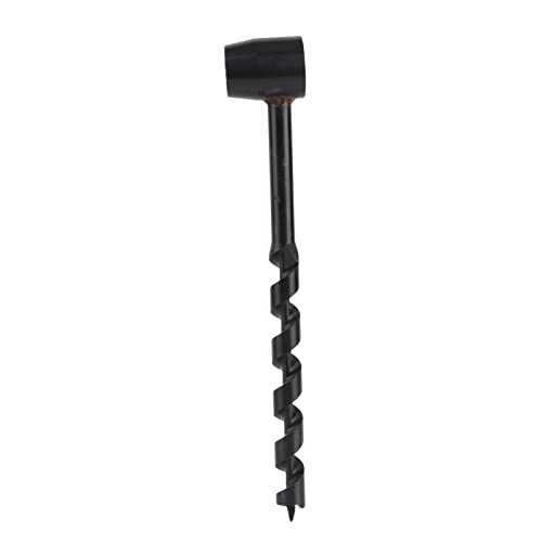 Black Manual Auger Drill - Tragbares Hochschaltwerkzeug für Holzbearbeitung und Überleben Im Freien - Leichtes Design für die Einfache Verwendung (16-230 mm) von EBTOOLS