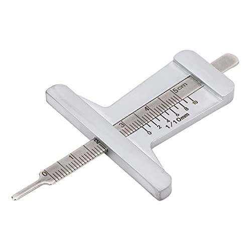 EBTOOLS 0 Bis 50 Mm Edelstahl Reifendiefenmesser Tragbares Messgerät für Autos, Motorräder und mehr. von EBTOOLS