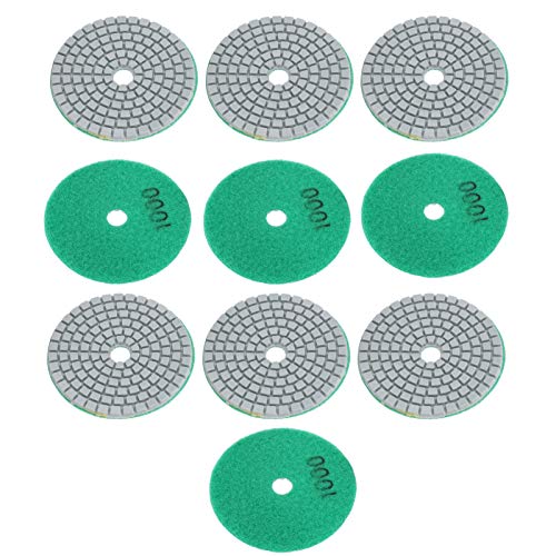 EBTOOLS 10pcs 3in Schleifscheiben für das Polieren und Polieren von Marmor, Beton und Stein - 1000 Maschenqualität EBTOOLS 10pcs 3in Schleifscheiben für das Polieren und Polieren von Marmor, Beton und Stein - 1000 Maschenqualität von EBTOOLS