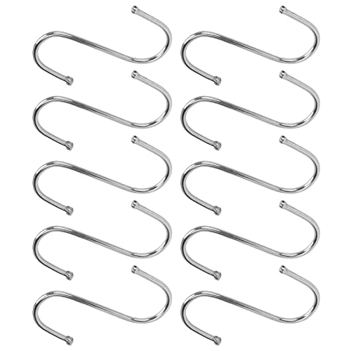 EBTOOLS 10pcs Edelstahl -Haken für Küche, Pflanzen und Dienstprogramme - Vielseitige und Sichere Lösung für die Aufbewahrung von Häusern und Büro EBTOOLS 10pcs Edelstahl -Haken für Küche, Pflanzen und Dienstprogramme - Vielseitige und Sichere Lösung für die Aufbewahrung von Häusern und Büro von EBTOOLS