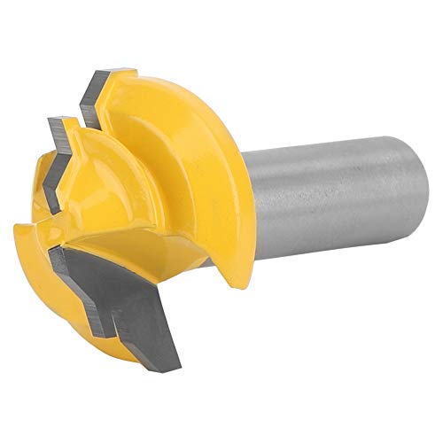 EBTOOLS 12x1-3/8 45 Grad Router Bit - Zementierter Carbid -Holzbearbeitungsschneider Zum Schneiden von Aufgaben (45-Grad-Zapfen und Gelenkmesser 12*1-3/8) von EBTOOLS