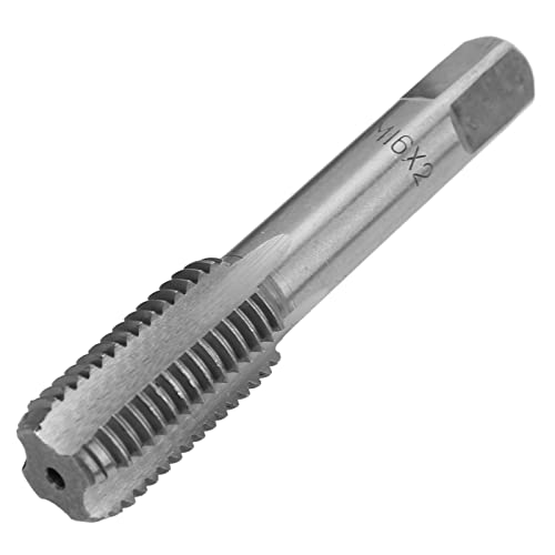 EBTOOLS 2pcs Duty Hochgeschwindigkeits -Stahlgewinde -Tippset M14X2.0 Gerade Flötenwerkzeug für Metall und Stahl (M16*2.0) von EBTOOLS