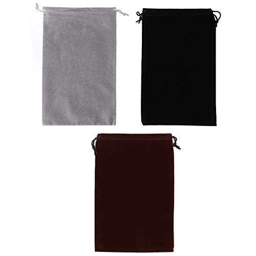 EBTOOLS 3pcs Floking Stoffkordelkordelbeutel für Schmuck, Geschenke und Süßigkeiten - Elegante Aufbewahrungstasche für die Organisation von Partys und Veranstaltungen EBTOOLS 3pcs Floking Stoffkordelkordelbeutel für Schmuck, Geschenke und Süßigkeiten - Elegante Aufbewahrungstasche für die Organisation von Partys und Veranstaltungen von EBTOOLS