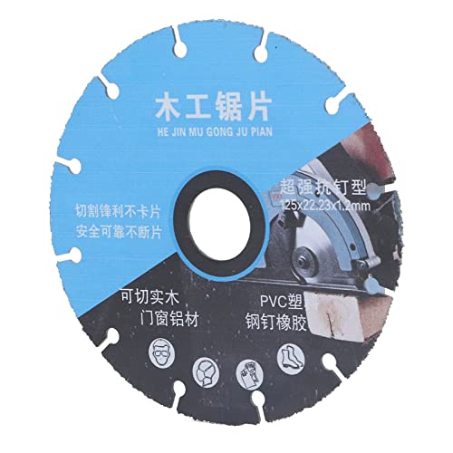 EBTOOLS 5-Zoll-Kreissäge mit Hohem Manganstahl Zum Effizienten Schneiden von Holz, Aluminium und Kunststoff von EBTOOLS