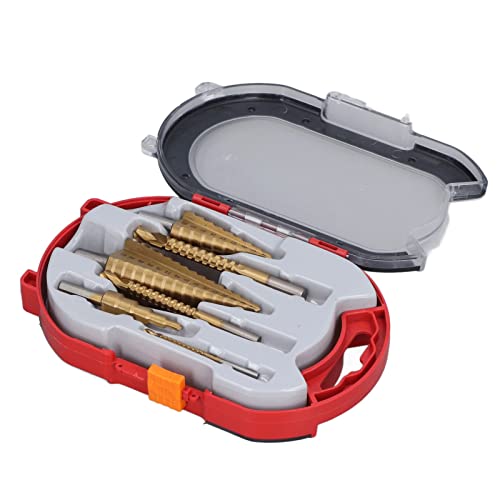 EBTOOLS 6pcs Hochgeschwindigkeitsstahl-Stiefmaschinen-Bohrer mit X-Typ-Design für Metall und Holz-plattiert Runde Schaft EBTOOLS 6pcs Hochgeschwindigkeitsstahl-Stiefmaschinen-Bohrer mit X-Typ-Design für Metall und Holz-plattiert Runde Schaft von EBTOOLS