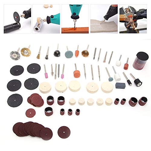 EBTOOLS 99pcs Tool -Zubehör für Schleifen, Polieren, Schleifen und Trimmen - Wesentliche Werkzeuge für Ihre Projekte von EBTOOLS