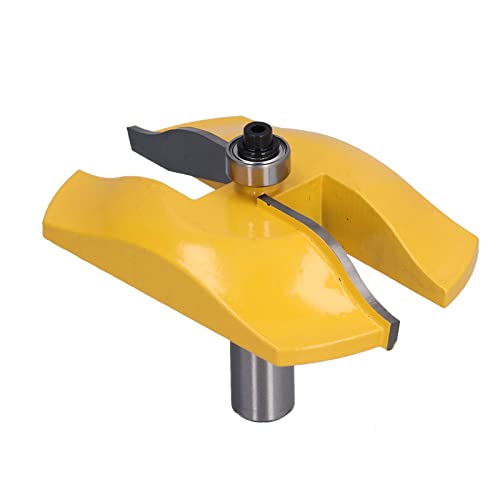 EBTOOLS Angehobene Panel -Router -Bit für Holzbearbeitung, /2in Shank Carbid Frässchneider für CNC Maschinen und Gravur und Wärme (3-1/2 Zoll) von EBTOOLS