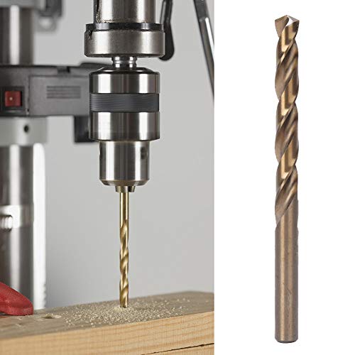 EBTOOLS Box Hochgeschwindigkeitsstahlbohrer 5pcs für Elektrobohrer - für Metall, Holz, Acryl und Mehr (9,5 5 Stück pro Box/Vollmühle 4341 (insgesamt 1) von EBTOOLS