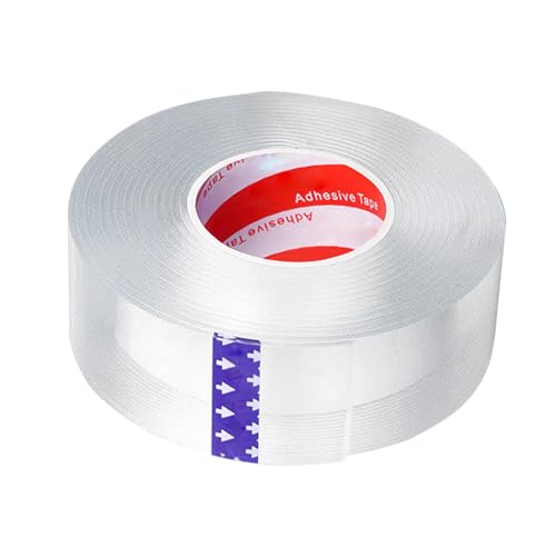 EBTOOLS Duty Doppelseitig Klebeband - Waschbar, Abnehmbar und Vielseitig für Heim-, Büro- und Außengebrauch, 3 Cm X 9,8 Fuß (#1) von EBTOOLS