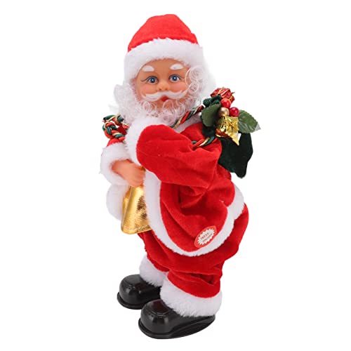 EBTOOLS Elektrische Musikalische Tanzende Weihnachts -Old -Mann -Puppengeschenk - Farbenfrohe Hüftendekoration für Feiertage und Besonderheit (Rucksack) von EBTOOLS