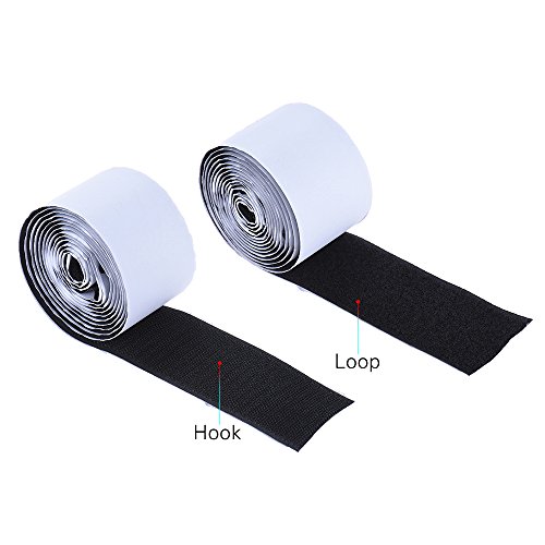 EBTOOLS Hochwertiges 2M-Gitarrenpedal-Montagebandbefestigungsmittel, 5 Cm Breite und 2-Pack für Secure Pedal Board (4-Pack) von EBTOOLS