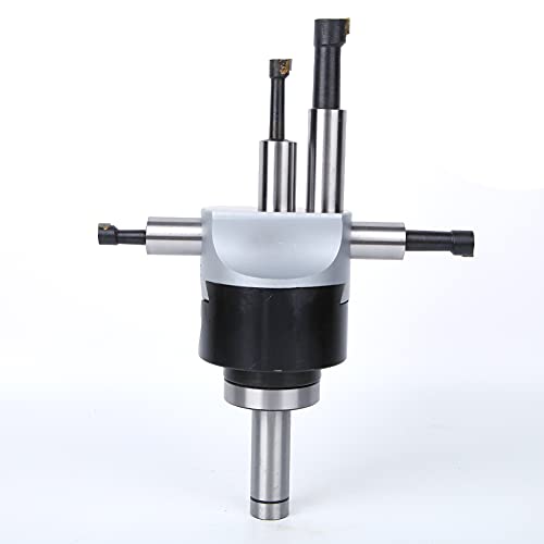 EBTOOLS Hohe Genauigkeit Langweiliger Kopfset 40CR CNC -Frästewerkzeuge Kits mit Speicherbox - 12pcs F1 75 Mm von EBTOOLS