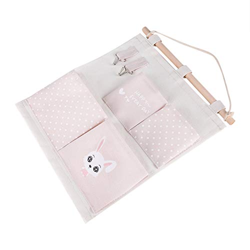 EBTOOLS Mehrschichtiger -Design über Türaufbewahrung für Gläser, Schmuck und Mehr - Faltbar und (Kaninchen) von EBTOOLS