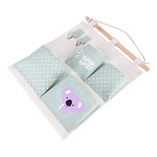 EBTOOLS Mehrschichtiger -Design über Türaufbewahrung für Gläser, Schmuck und Mehr - Faltbar und (Koala) von EBTOOLS