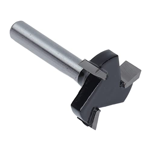 EBTOOLS Router-Bit-T-förmiger Multifunktionaler Mühlenschneider für CNC-Router, Ideal Zum Schlitzen und Trimmen von Holz und MDF mit Aufbewahrungsbox (BLACK) von EBTOOLS