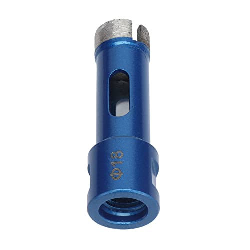 EBTOOLS Sintered Loch Sägewerk Bohrer für, Marmor, Keramik und Beton mit Faden für eine Effiziente Bohrleistung (18 mm) von EBTOOLS